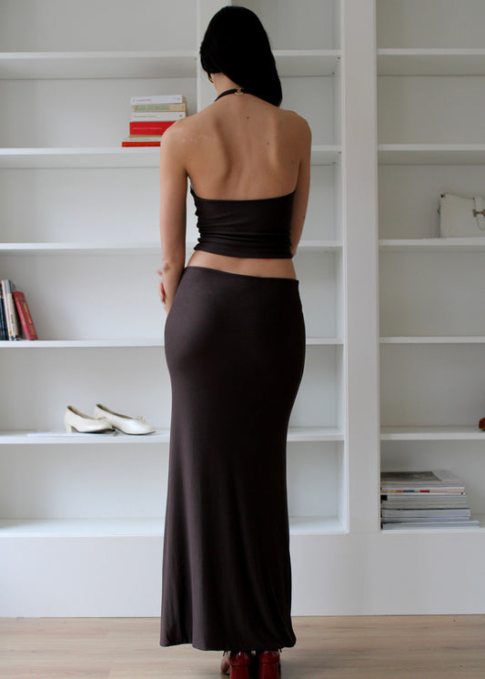 Maxi Skirt Chestnut